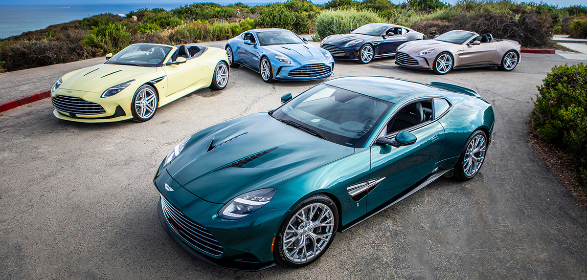 Toutes les Aston Martin by Q exposées ensemble
