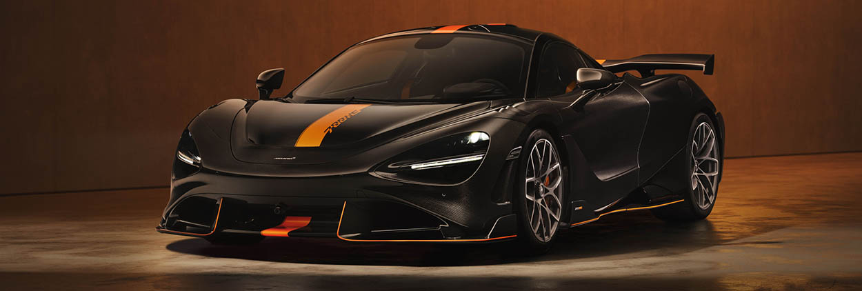 MC Laren 788 HS de face en studio
