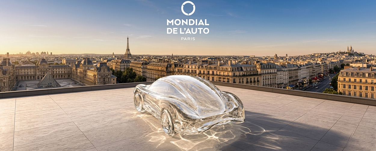 Affiche officielle du Mondial de l'Auto Paris 2026