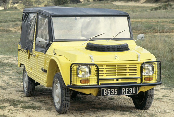 Méhari 4x4 jaune