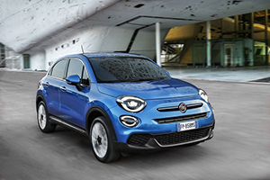 Nouvele Fiat 500 X restylée intr