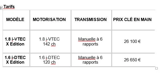 Tarif