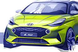 Hyundai i10 tease covr