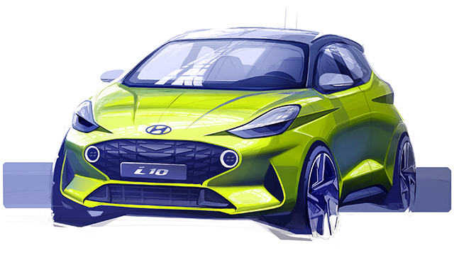 Hyundai i10 teaser