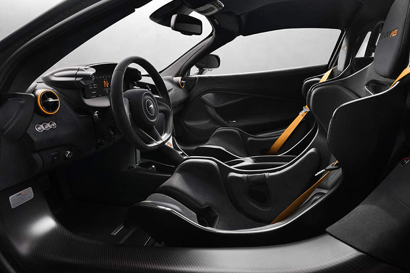 Mc Laren 788 HS les sièges