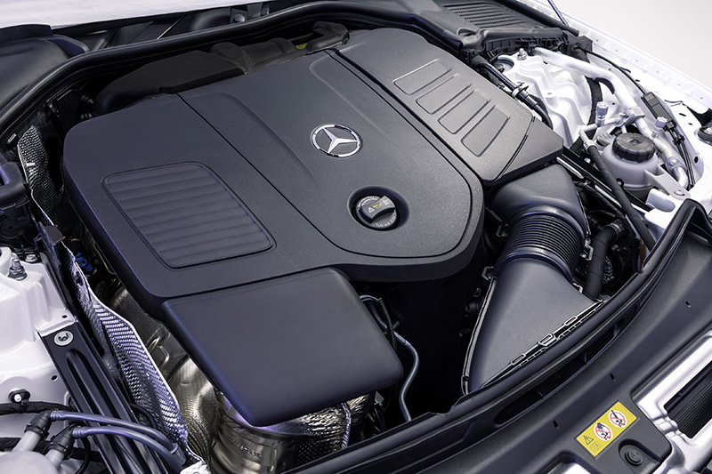 Photo du moteur de la Mercedes Clase C2026
