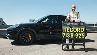 Porsche Cayenne Coupe Record Nurburgring 1