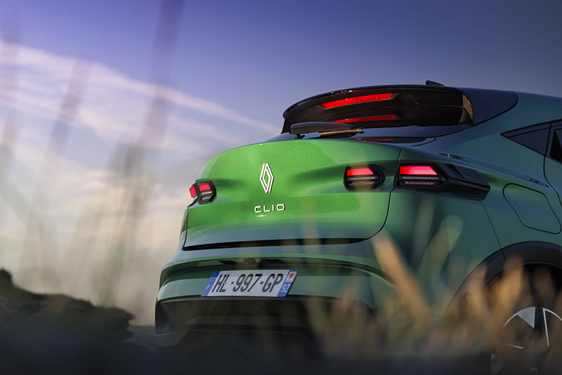Renault Clio Eco G 120  vue sur l'arrière
