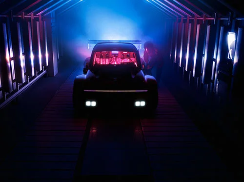 Show car electrisant Renault hommage aux versions sportives de la R5 intr