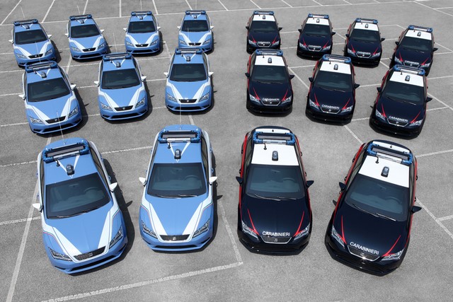 Seat Leon police italienne 1