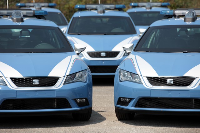 Seat Leon police italienne 4