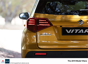 Suzuki Vitara 2019 intr