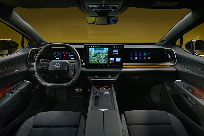 id Tiguan elec vue du tableau de bord