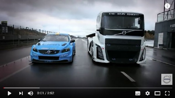 Video duel Volvo