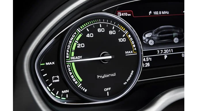 Audi A8 Hybrid compteur Audi A8 Hybrid