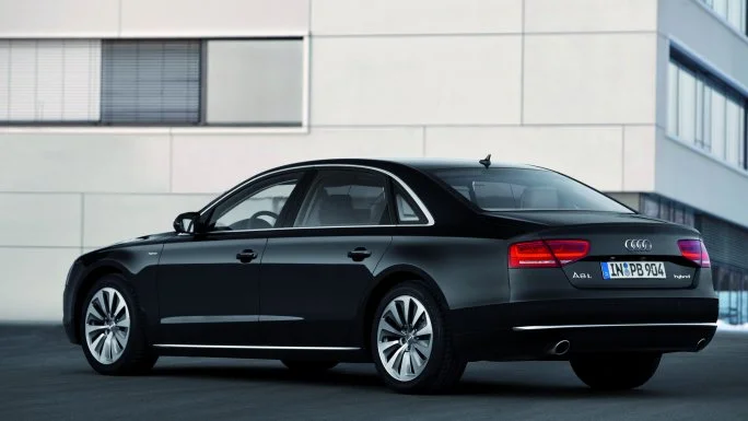 Audi A8 Hybrid arrière Audi A8 Hybrid