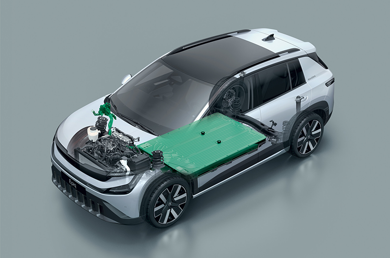 Le Škoda Epiq propose deux tailles de batterie et trois niveaux de puissance,