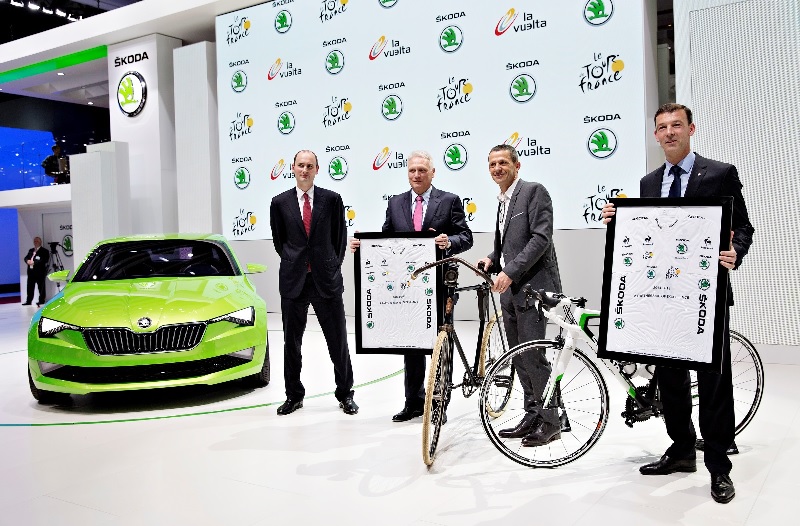 140304 SKODA - official partner Tour de France till 2018 00 22