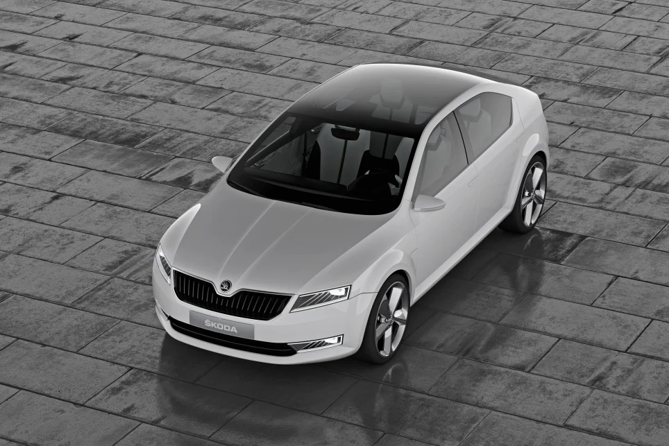 Vision D Skoda dessus Skoda Vision D