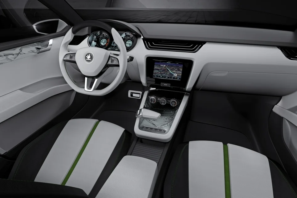 Skoda Vision D interieur Vision D skoda