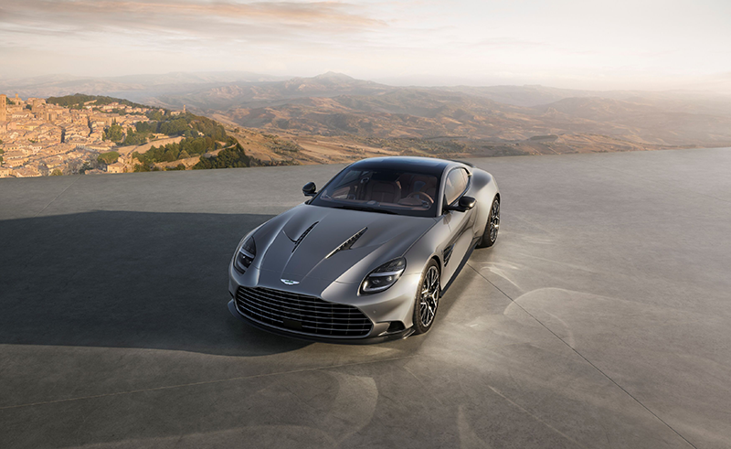 Une vue de dessus  de la Vanquish 25