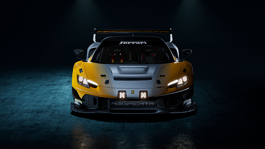 Face avant de la 296 GT