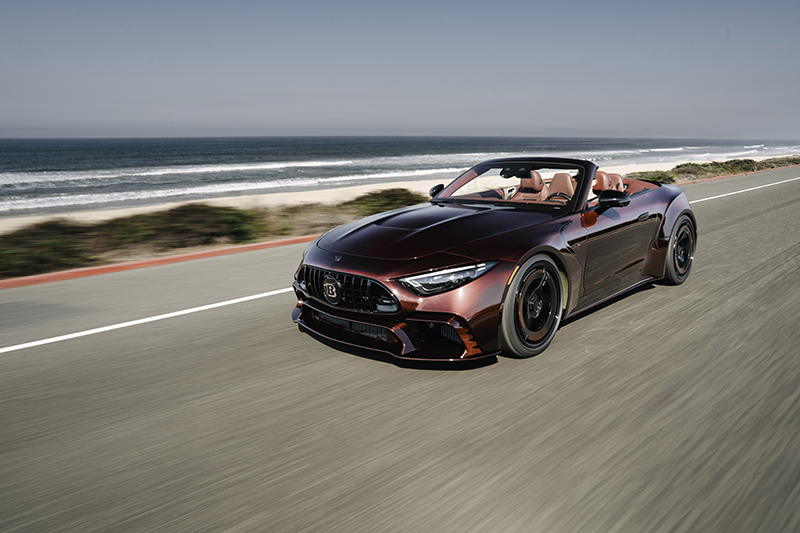 BRABUS ROCKET GTC DEEP RED Outdoor 8 copie