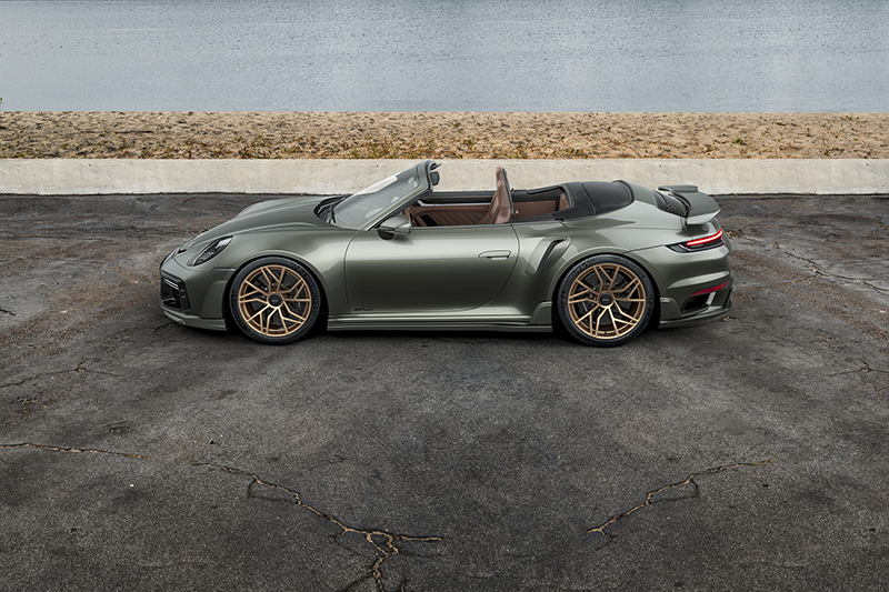TECHART 992.1 GTsportCab Aventurinegreen Brown 003