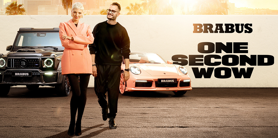 Affiche de la série documentaire BRABUS : One Second Wow avec Constantin Buschmann et Mili Umicevic