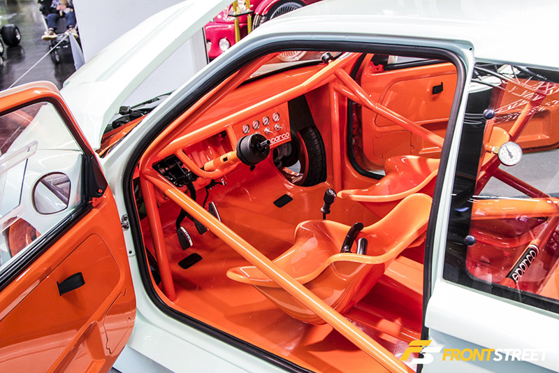 Un bel intérieur orange