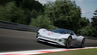 Porsche VGT Coupe intr
