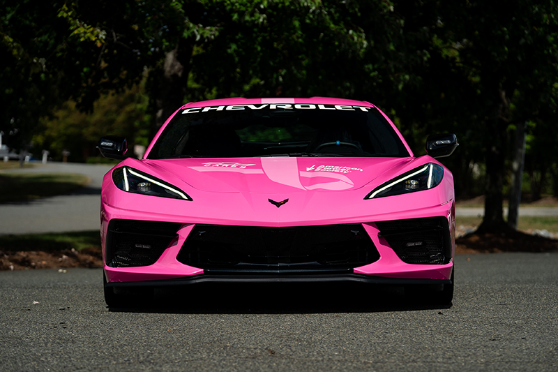 Chevy Cares MSABC Pink C8 Pacecar 8 copie