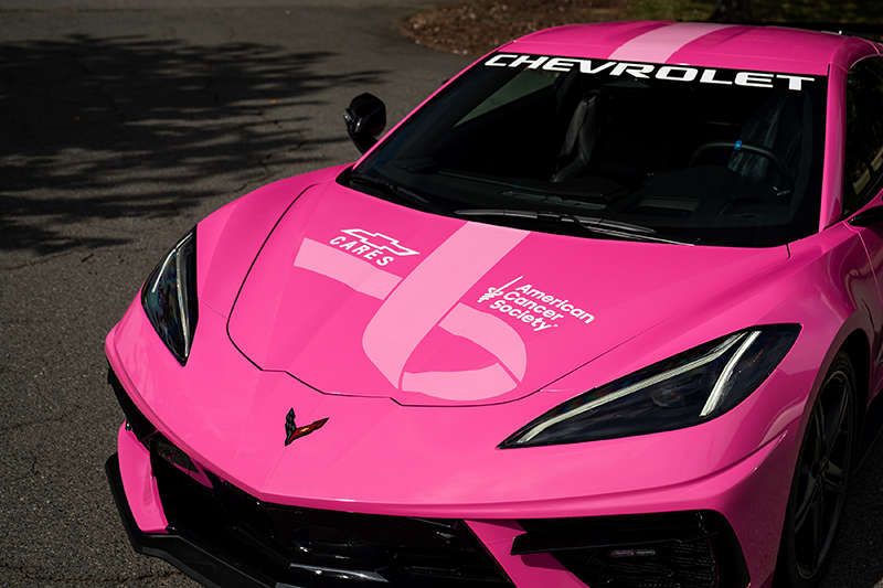 Chevy Cares MSABC Pink C8 Pacecar 12 copie