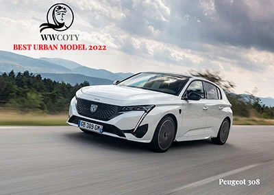 Peugeot 308 WWCOTY 2022 intr