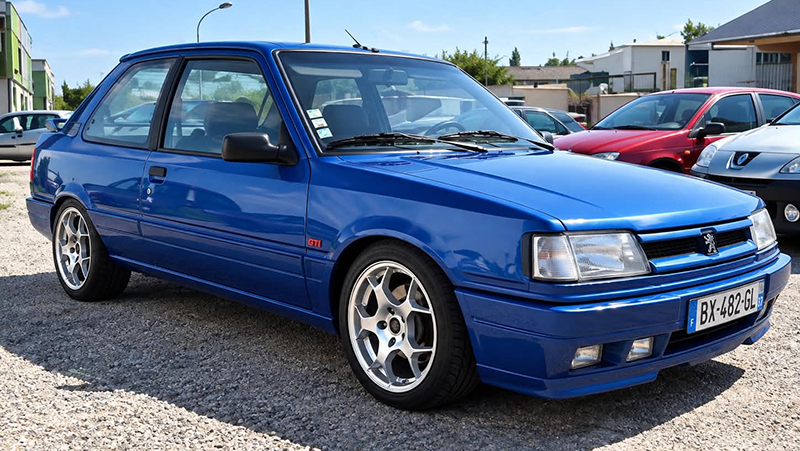 309 GTi de trois quart